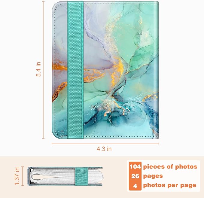 Fintie Instax Mini Photo Album for 2x3-Inch Film
