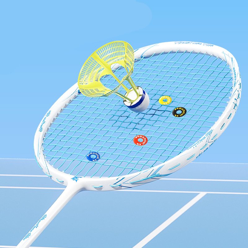 PKRFCJ 16pcs Rubber Tire Shape Vibration Dampener, Tennis Racket Dampener, Helps You Control The Racket Well and Enhances The Comfort of Hitting The Ball, Suitable for Tennis and Squash Players