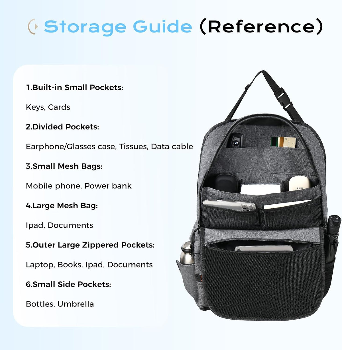 Coverado Backseat Car Organizer 2 Packs, Heavy-Duty Durable Dual-Way Use Car Back Seat Organizer Waterproof with Multi Pockets, Zipper Closure Design, Protect Valuables from Spills, Keeps Car Tidy