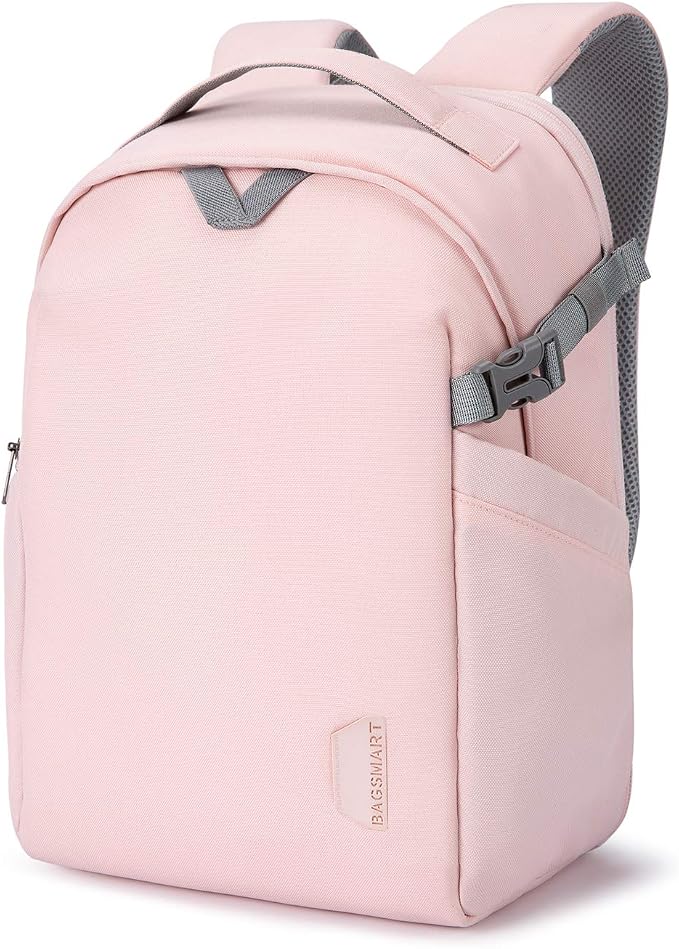 BAGSMART Camera Backpack, DSLR SLR Camera Bag Backpack Fits 15.6 Inch Laptop