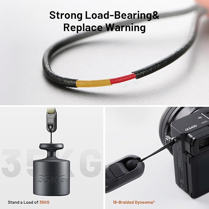 PGYTECH Camera Wrist Strap Air for Photographers Adjustable Quick Release