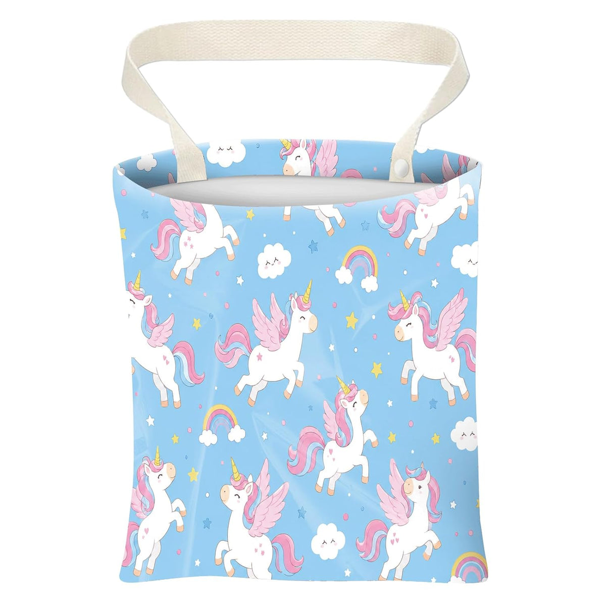 Car Trash Can, Cute Car Trash Bag, Hanging Car Organizer and Storage Bag, Trash Bin for Car Accessories, Vehicle, Travelling, Camping Red Rose Garden