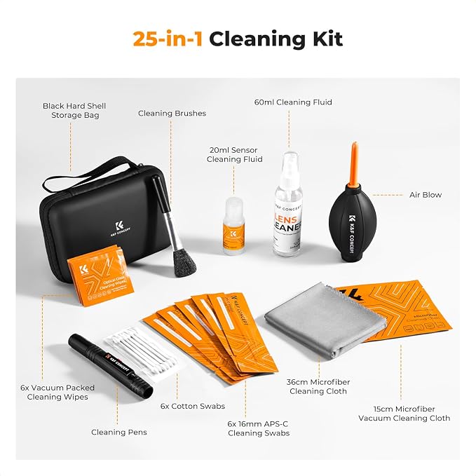 K&F CONCEPT 25-1 Professional Camera Cleaning Kit