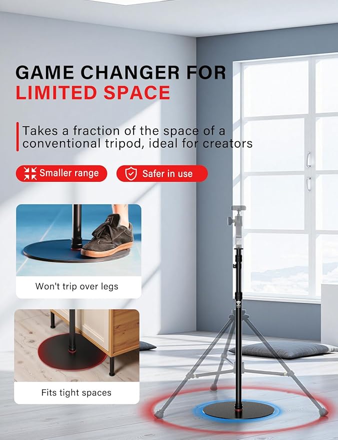IFOOTAGE A400 Round Base Monopod Light Stand