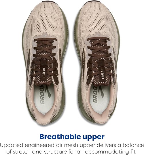 Brooks Men's Ghost 17 Running Shoes - Lightweight Comfort & Support | Perfect for Neutral Runners
