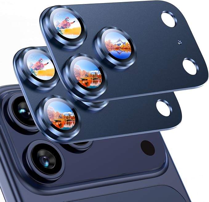 Uyiton Compatible with iPhone 17 Pro Camera Lens Protector