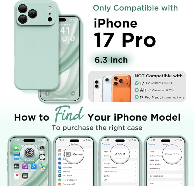 GolbinBox Magnetic for iPhone 17 Pro Case, Compatible