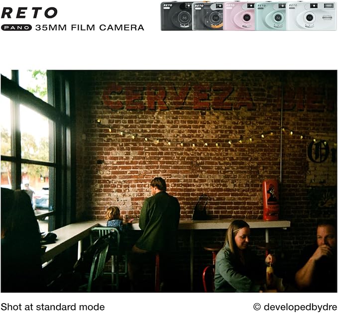 RETO PANO 35mm Film Camera - 22mm Wide Lens