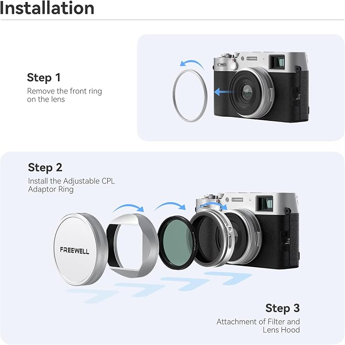 Freewell CPL/Black Diffusion Mist Filter Kit