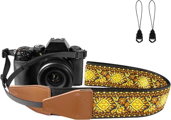 Camera Strap, Jacquard Weave 2" Shoulder Neck Straps