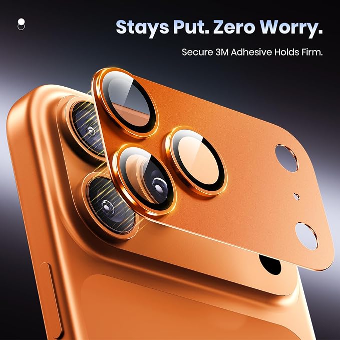Hoerrye for iPhone 17 Pro Camera Lens Protector