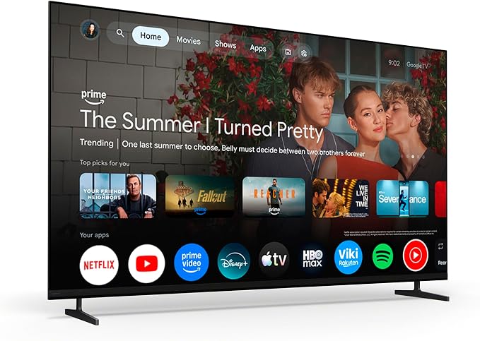 Sony 65 Inch BRAVIA 3 II LED 4K HDR Smart Google TV with Gemini K-65XR30M2 | Anti-Glare, XR Processor with AI Technology, Dolby Vision/Atmos, 120Hz Refresh Rate, 4K movie credits included, 4xHDMI 2.1