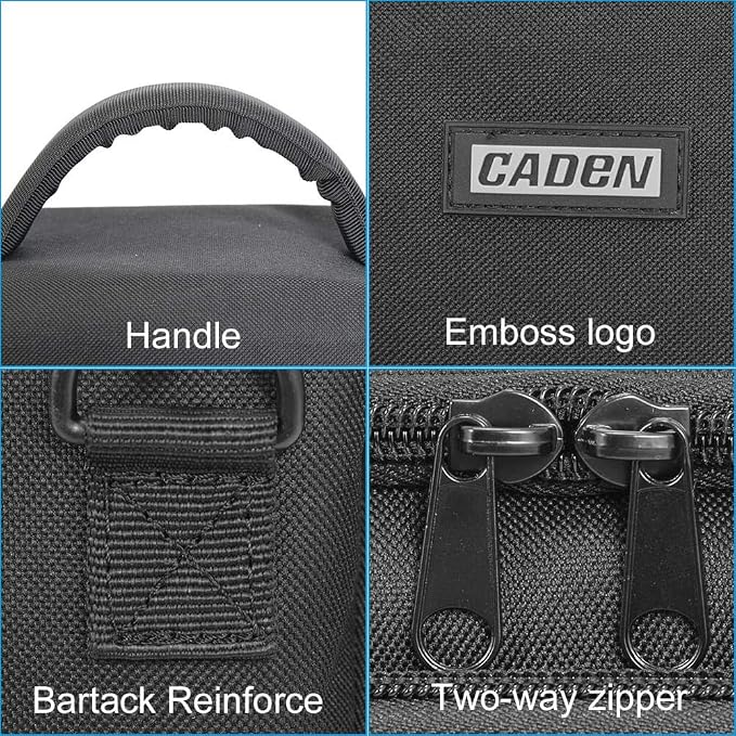 CADeN Compact Camera Shoulder Crossbody Bag Case Compatible