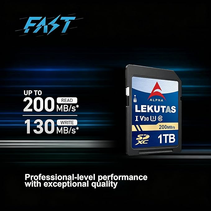 1T SDXC UHS-I Memory Card