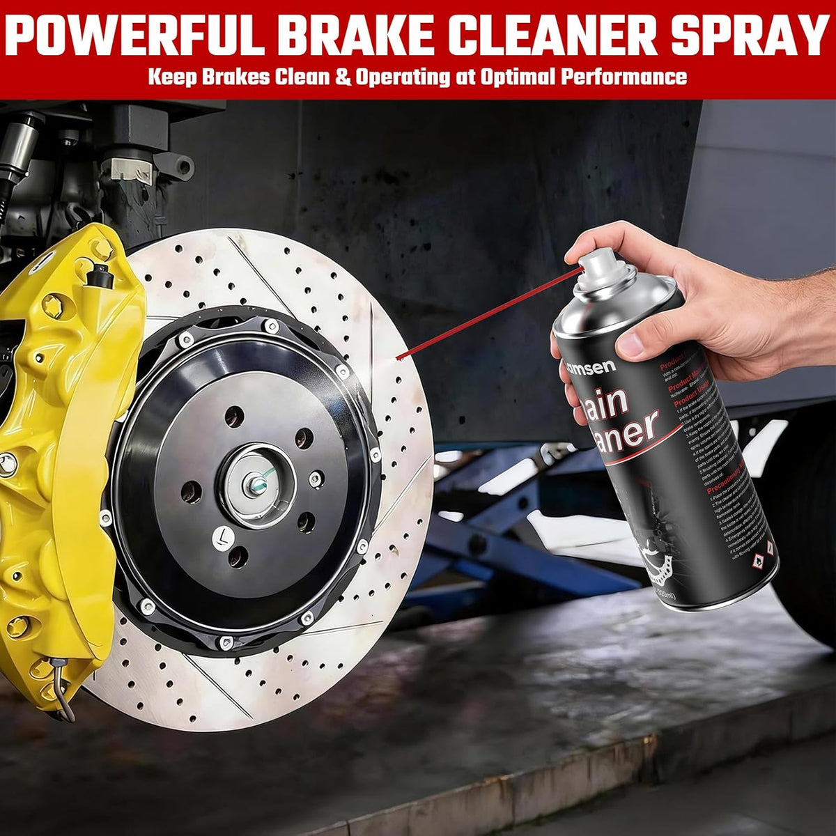 Skiennix Chain Cleaner Spray - Professional 11oz Bike & Motorcycle Cleaning Kit with Brushes & Gloves