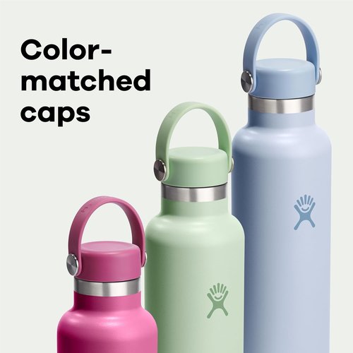 Hydro Flask Water Bottle - Insulated Stainless Steel - Leakproof & Non-Spill | 21 Oz Nectar Orange