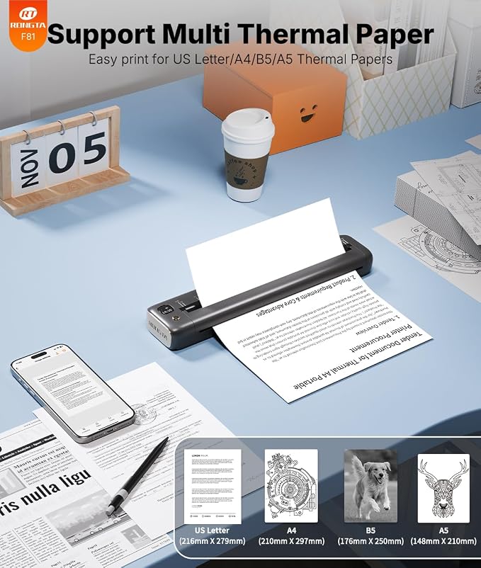 Rongta Portable Printer Wireless