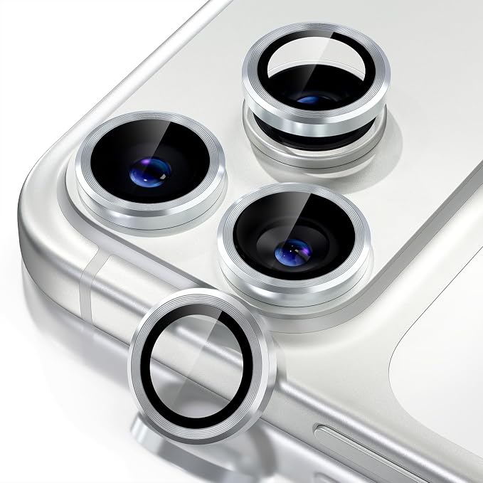 Misea Compatible for iPhone 17 Pro/iPhone 17 Pro Max Camera Lens Protector