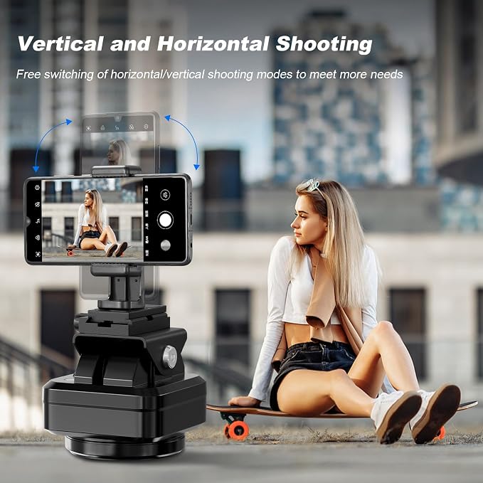 Soonpho M4 Pro Motorized Tripod Head, Rotating Panoramic Control 360° Pan Tilt