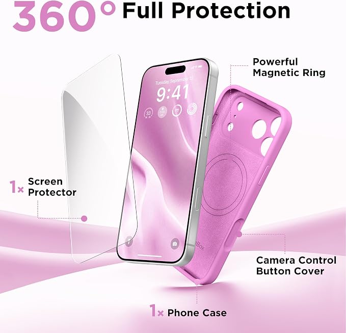 GolbinBox Magnetic for iPhone 17 Pro Case, Compatible