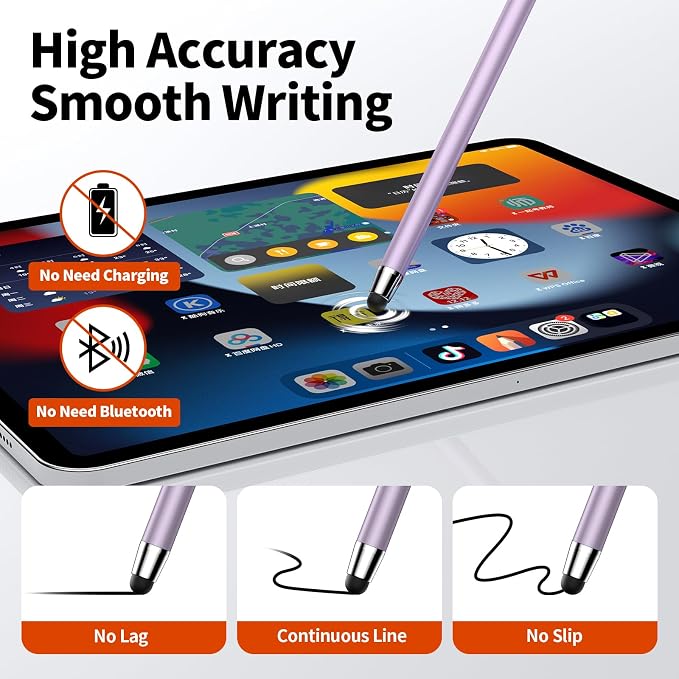 Stylus, Stylus Pen for Touchscreen ipad.2-in-1 Universal ipad Pencil | High