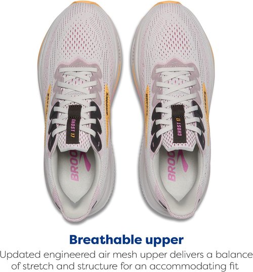 Brooks Women's Ghost 17 Running Shoes - Lightweight Comfort for Neutral Runners | Size Options Available