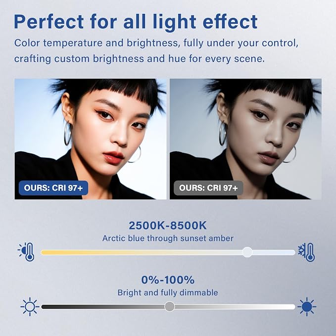 2 Pack Led Video Light Kit
