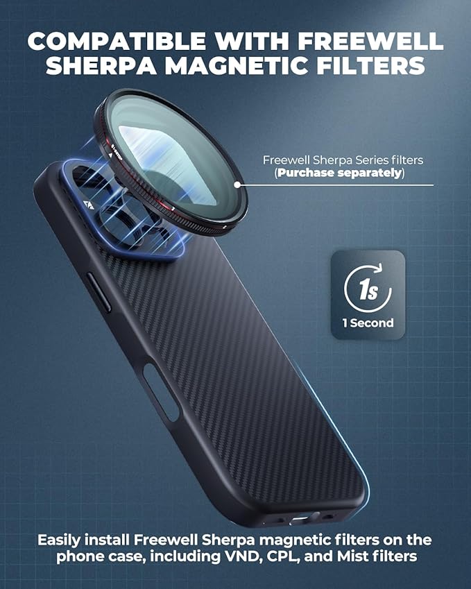 FREEWELL Pro Filmmaker Case for iPhone 13 Pro