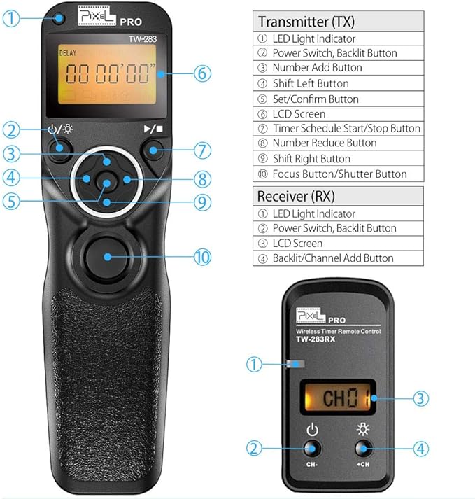 Wireless Shutter Release Comaptible