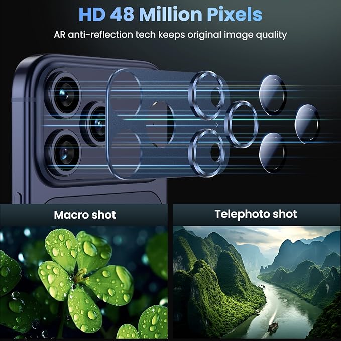 Uyiton Compatible with iPhone 17 Pro Camera Lens Protector