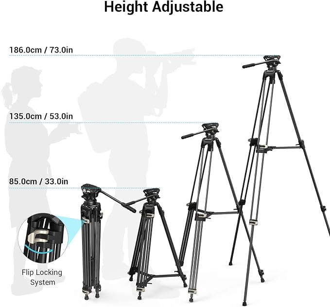 SmallRig AD-01 Video Tripod, Cameras 3751
