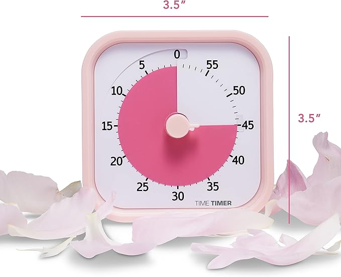 TIME TIMER MOD – 60-Minute Visual Timer, Homeschool Supplies Study Tool