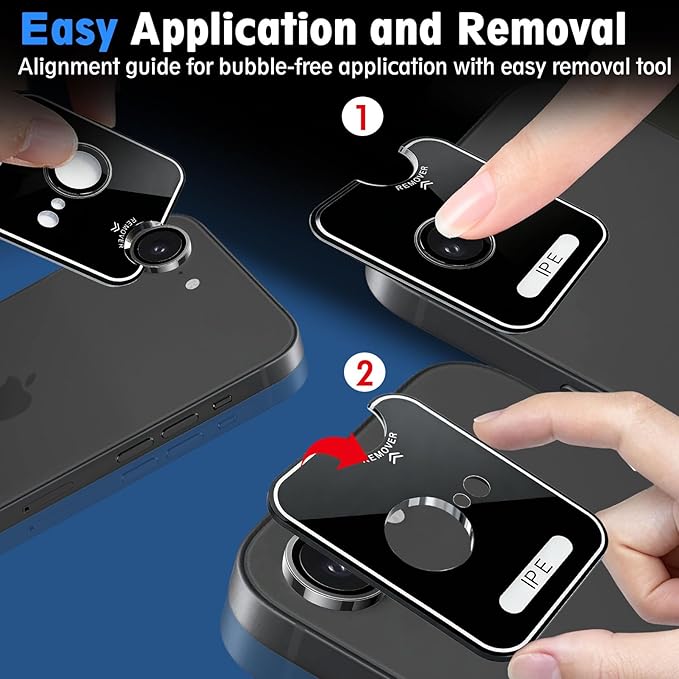 SiHPuoy 3 Pack Camera Lens Protector