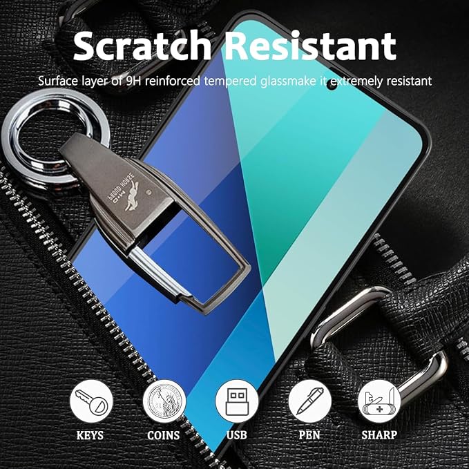 3+2 Pack Screen Protector for Xiaomi Redmi Note 13 Pro Plus Flexible TPU Film