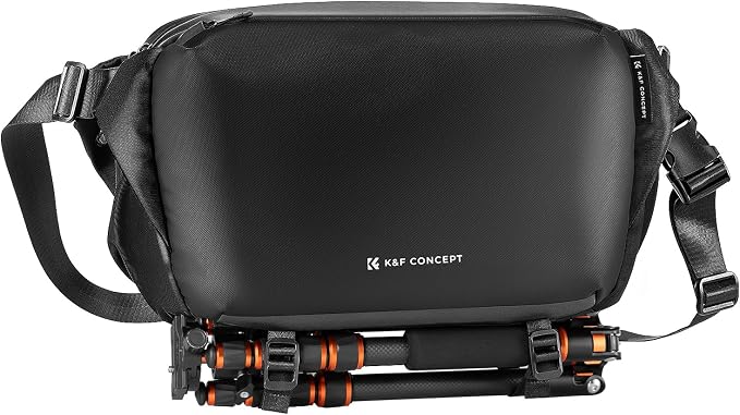 K&F CONCEPT Camera Sling Bag Crossbody Bag Waterproof Camera Shoulder Backpack