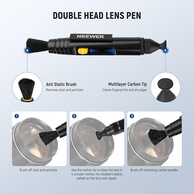 NEEWER 6 in 1 Camera Lens Cleaning Kit