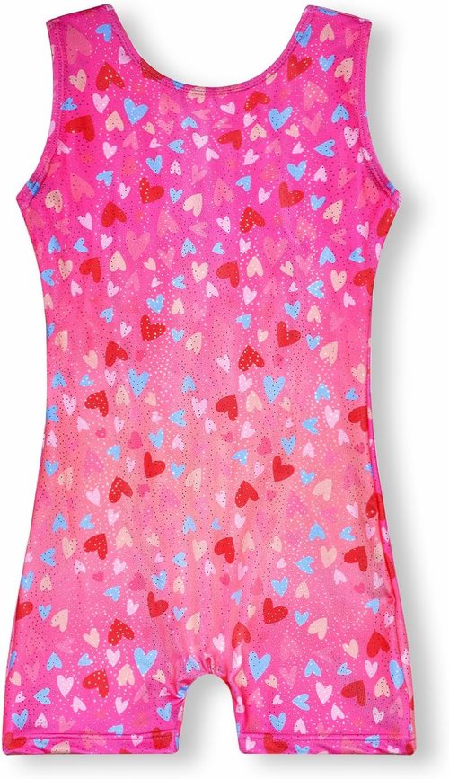 MYQFF Gymnastics Leotards - Sparkling Unicorn & Mermaid Designs for Toddler Girls | Dance & Tumbling Unitard