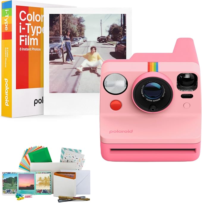Polaroid Now Generation 3 Instant Camera Bundle