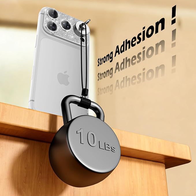 imluckies Compatible with iPhone 17 Pro Camera Lens Protector Bling, Ultra HD