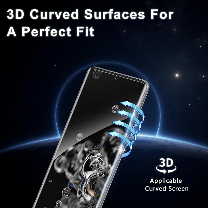 2+2 Pack for Samsung Galaxy S20 Ultra Screen Protector and Camera Protector