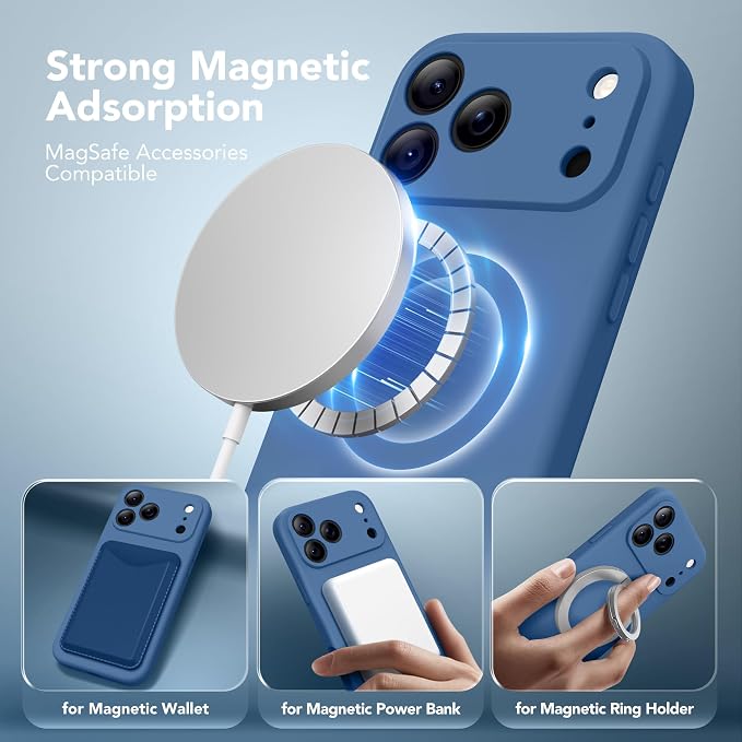 Magnetic for iPhone 17 Pro Case, Compatible