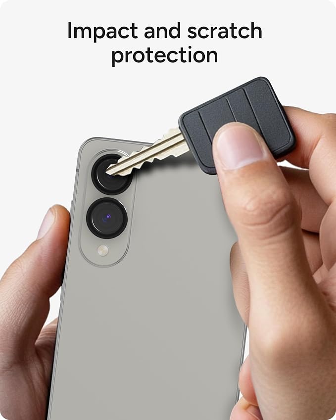 ZAGG Glass Elite Anti-Reflective Samsung Galaxy S25 Edge Camera Lens Protector