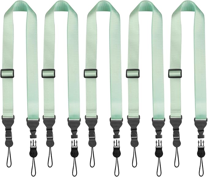 FIEIL 5 Pack Nylon iPad Strap, Adjustable Camera Neck Strap, Comfortable