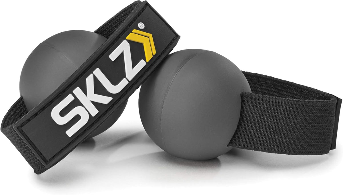SKLZ Great Catch Football Training Aid - Enhance Receiving Skills | Gray & Black, Medium