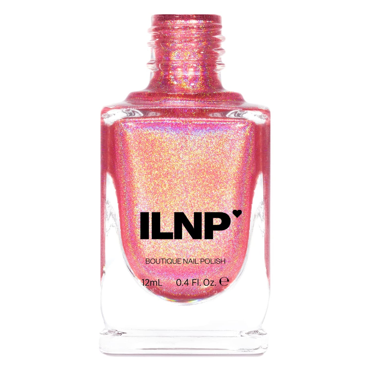 Ilnp Kiss And Tell - Vivid Pink Ultra Holographic Nail Polish