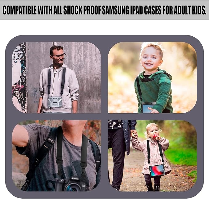 FIEIL 2 Pack Adjustable Shoulder Strap, Replacement Camera Neck Strap,