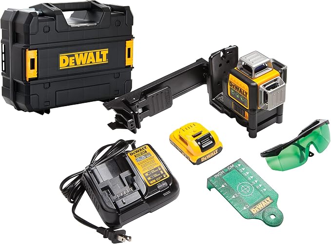 DEWALT 12V MAX Line Laser, 3 X 360, 100-Feet