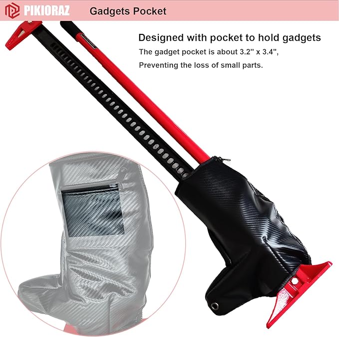 Zippered Protective Cover for High Lift Jack, Farm Jack, Running Gear Jack Cover for Offroad High Lift Jack Trail