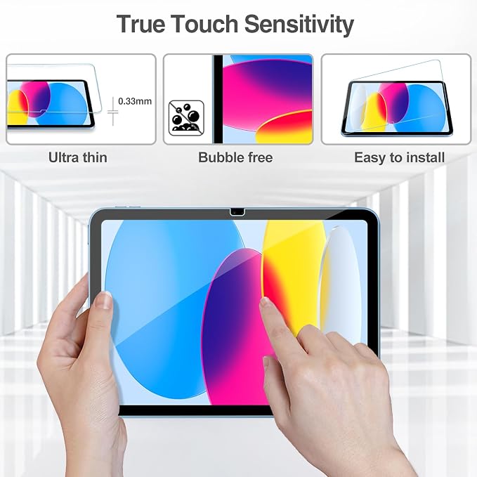 ProCase Screen Protector for iPad A16 2025 11th/10th 2022 Generation, 2