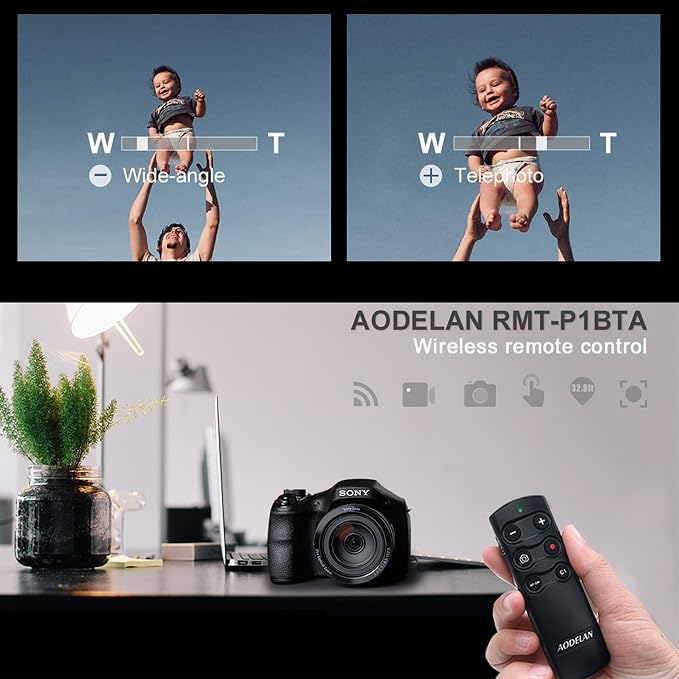 AODELAN for Sony Remote Shutter Release ZV-1, A7 III, RX100 VII, A7R III